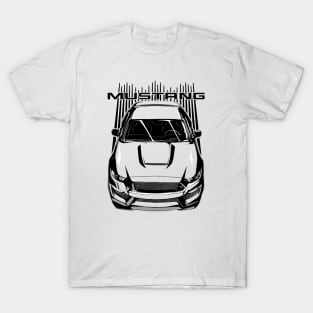 Mustang S550 - Dark Transparent/Multi Color T-Shirt